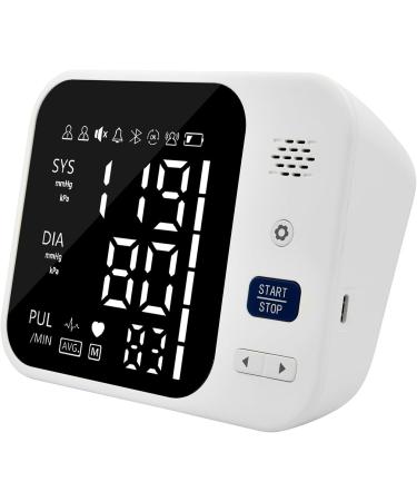 Cunsieun Upper Arm Blood Pressure Monitor | Accurate Blood Pressure & Pulse Measurement | Large Display Arrhythmia Detection 2x99 Memory Function | International Shipping Available - Buy Online on GoSupps.com