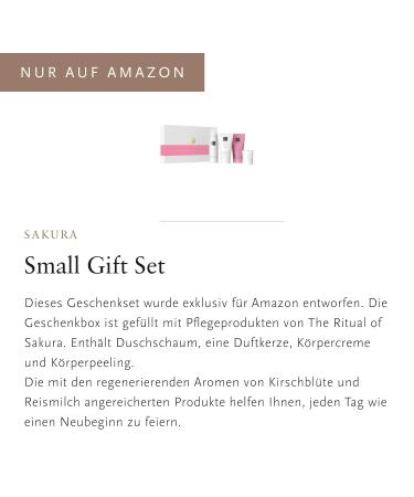 Rituals The Ritual of Sakura Gift Set | 4 Body Care Products with Rice Milk & Cherry Blossoms | Nurturing Gift Box | International Shipping Available - Buy Online on GoSupps.com