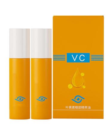 Huile de s rum pour les yeux la lut ine Solution d'huile de s rum pour les yeux Roller Ball S rum raffermissant anti- ge pour les yeux Huile de contour des yeux la lut ine R duit les cernes les r 2pcs