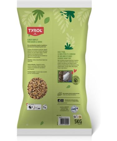 TYROL Canaries and Serins Mix 5 kg - Buy Online on GoSupps.com