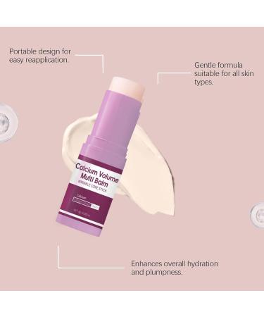 Calcium Volume Multi Balm Calcium Multi Balm Anti-aging Sagging Wrinkles Calcium Intense Volume Multi Balm Stick Visage et Yeux Peau Hydratante et Lissante (3pc 9g) 3pc 9 g (Lot de 1) - Buy Online on GoSupps.com