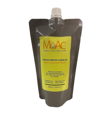 MOAC Hair Treatment Mask -- Argan  Keratin  Camellia -- Paraben Free 13.5 fl oz