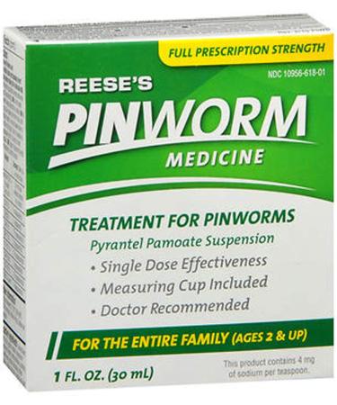 REESE'S PINWORM Medicine 1 oz PYRANTEL PAMOATE Suspension
