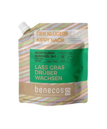 benecos Benecos 2 in 1 Skin and Hair Shower Gel - Hemp - 500ml