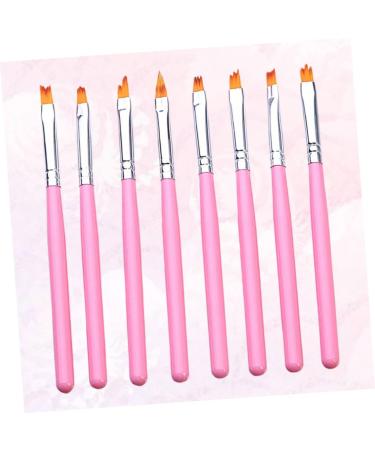 Healeved 1 Nail Painting Tool Builder Gel for Nails Salon 3d Nails Tool Nail Gel Uv Gel Nail Brush Nail Painting Brush Kit De Manicura Nail Art Brush Cleaning Gel Pink Manicure Flower Pen - Buy Online on GoSupps.com