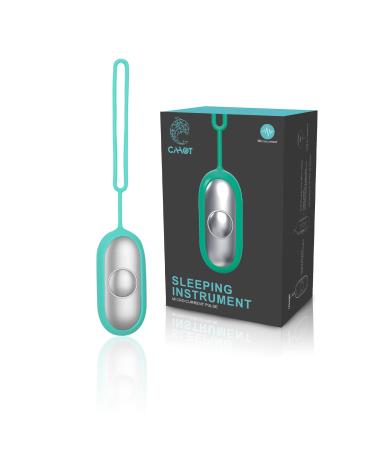 Cahot Sleep Aids for Adults Insomnia Micro-Current Sleeping aid Rechargeable Calms for Anxiety Portable Chill Pill Device for Insomnia and Anxiety Green