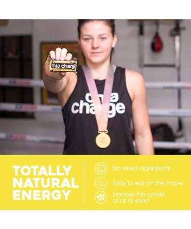 CHIA CHARGE Energy & Vegan Protein Bars - Healthy Vegetarian Snack Bar - Yorkshire Bakery -10 Best Energy & Protein Bars - Buy Online on GoSupps.com