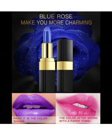 Color Changing Lipstick Trio - Red Blue Black Magic Lip Balm for Women - Buy Online on GoSupps.com