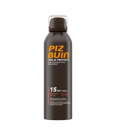 Piz Buin Tan and Protect Intensifying Sun Spray SPF 15 150ml 150 ml (Pack of 1) Accelerating Oil Spray SPF15