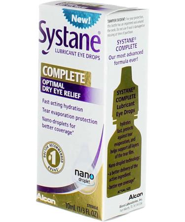 Systane Complete Eye Drops (Pack of 2) - Hydrating Eye Relief for Dry Eyes - Fast International Shipping - Buy Online on GoSupps.com