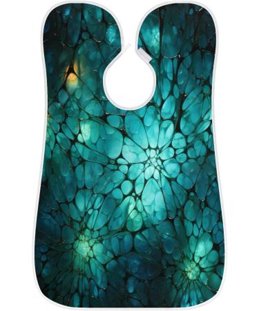 Buy Abstract Beard Bib Apron - Geometry Hair Catcher for Men | Perfect Father's Day Anniversary & Christmas Gift | Includes 2 Suction Cups - Buy Online on GoSupps.com