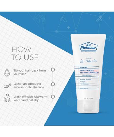  The Face Shop Dr.Belmeur Daily Repair Foam Cleanser 150ml - Buy Online on GoSupps.com