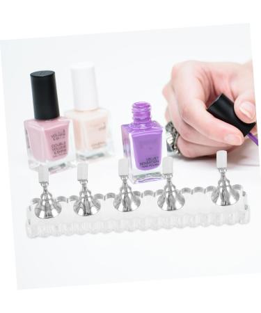 ABOOFAN 1 Set Nail Stands for Press on Nail Stand for Painting Nails Nail Stand for Press on Nail Practice Stand Nail Painting Stand Fake Nail Holder Exercise Rack Symphony Magnet 10.4x3cm As Shown - Buy Online on GoSupps.com