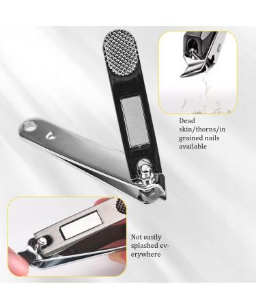 Buy Caredgo 3-Piece Nail Clip Set - Durable Nail Cutters for Toes & Fingernails | Ideal for Toothed Nails | International Shipping - Buy Online on GoSupps.com
