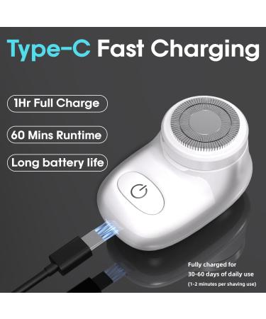 Mini Electric Shaver - Portable Waterproof Razor for Men & Women | Rechargeable Travel Shaving Solution - Buy Online on GoSupps.com