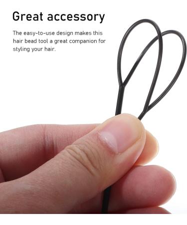 FRCOLOR 18 Pieces Hair Braid Quick Beaders Hair Pull-Through Tools Hair Braid Ponytail Maker Styling Tools for Loading Beads Hair Tail Beading Ponytail Makers - Buy Online on GoSupps.com
