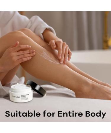 Face & Body Moisturizing Cream | Non-Greasy Hyaluronic Acid Lotion for Extremely Dry & Sensitive Skin | 7.05 Oz - Buy Online on GoSupps.com