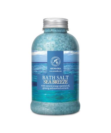Bathing salt sea breeze 600g - natural essential orange oil and extracts from ginseng and algae - for good sleep - bathing - body care - wellness - beauty - relaxation - aromatherapy - spa rosemary g (1 Pack) - Buy Online on GoSupps.com