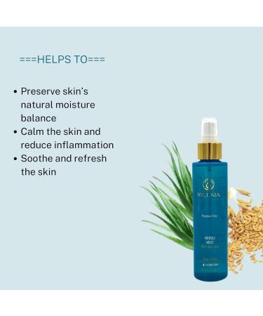 Hylunia Neroli Mist - Instant Moisturizing Spray with Colloidal Silver & Aloe Vera - All-Natural Toner for Youthful Fresh Skin | International Shipping Available - Buy Online on GoSupps.com