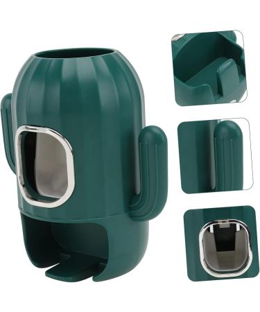 Alipis Automatic Toothpaste Dispenser & Toothbrush Holder - Wall-Mounted Toothpaste Press for Easy Squeezing - Ideal for Home & Travel - Buy Online on GoSupps.com