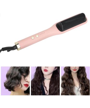 Negative Ion Hair Straightening Comb - 2 in 1 Scalp Care & Styling Tool (110-240V US Plug) - International Shipping Available - Buy Online on GoSupps.com