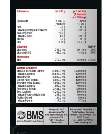 BMS Testalon Extreme 2 - 120 Capsules | Purchase Internationally | Enhance Performance & Vitality - Buy Online on GoSupps.com