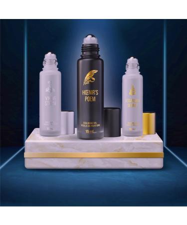 Concentrated Cologne for Men by Beard Struggle - 6x More Longer Than Traditional Colognes - Silver Collection - Alfheim's Forests - Mens Cologne 15 mL / 0.5 US. fl. oz. Glass Roller Bottle - Buy Online on GoSupps.com