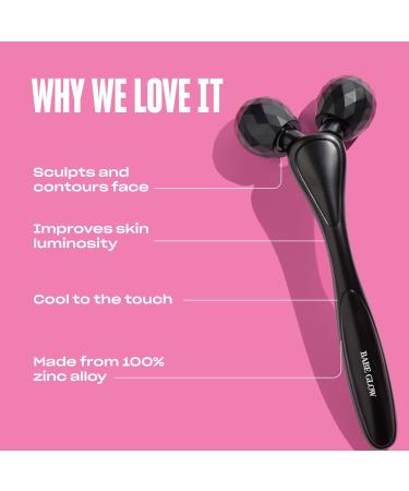 Shop BABE ORIGINAL Facial Massage Pro Roller | Cooling Zinc Alloy Dual-Headed Face Massager for Sculpting & Firmness - International Shipping Available - Buy Online on GoSupps.com
