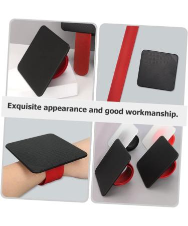 DOITOOL Hair Dyeing Board Pat Belt Professional Highlighting Board Compost Bucket with Lid Magnetic Bracelet Highlighting Tool Hair Dye Paddle Pro Tools Wrist Display Board Plastic Red - Buy Online on GoSupps.com