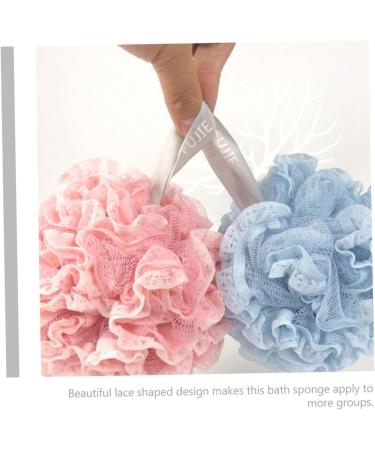 Gogogmee 1 Bathing Ball Bath Sponge Scrubber Sponges Mesh Shower Sponge Body Sponge Esponja para Ba arse Loofah Dish Sponge Cosmetic Bath Flower Bath Products Bath Ball Powder Puff - Buy Online on GoSupps.com