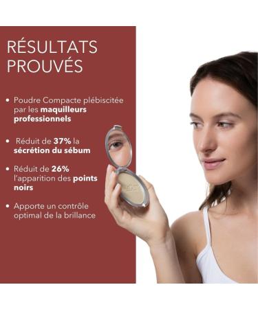  T. LeClerc PARIS 1881 T. LeClerc - Compact Rice Powder - 14 CARAMEL - Face Powder - Mattifying and Long-Lasting Setting Powder - 0% Talc - Reduces Blemishes - Vegan - Made in France - 9g - Buy Online on GoSupps.com