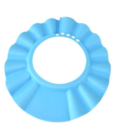 Adjustable Baby Shower Cap for Hair Washing & Bathing Protection - Blue - Buy Online on GoSupps.com