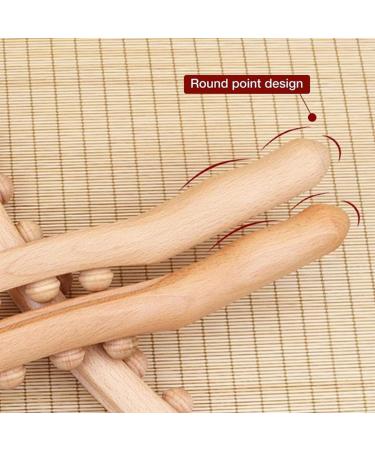 Wooden Massage Stick Meridian Excavator & Tending Rods | Neck & Hind Leg Massage Tools - Shop Internationally - Buy Online on GoSupps.com
