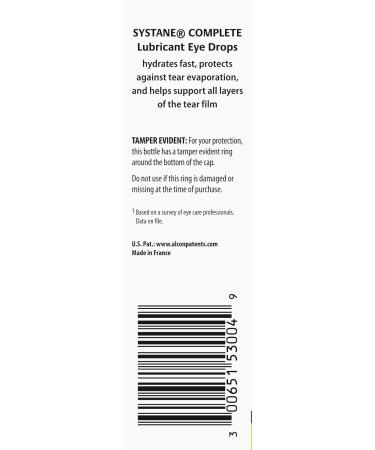 SYSTANE Complete Eye Drops - 30ct Preservative-Free Relief for Dry Eyes | International Shipping Available - Buy Online on GoSupps.com
