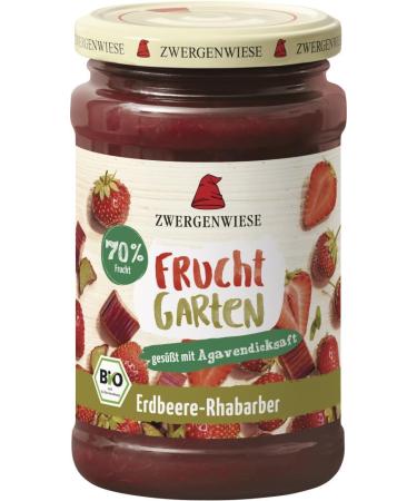  Zwergenwiese Zwergenwiese Organic Fruits Garden strawberry rhubarb (6 x 225g) - Buy Online on GoSupps.com