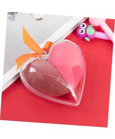 Housoutil 3 Boxes Heart-shaped Makeup Sponge Exfoliating Sponge Face Cosmetic Tool Cosmetic Puff Brush Make up Sponges for Face Powder Hydrophilic Polyurethane Travel Girl Eyeliner - Buy Online on GoSupps.com