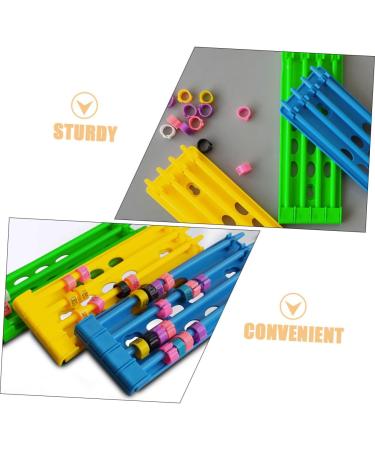Mipcase 12 Pcs Pigeon Ring Stand Where Pigeon Ring Rack Pigeon Ring Frame Chick Plastic Bird Supplies 20.00X7.00X1.50CMx3pcs As Shownx3pcs - Buy Online on GoSupps.com