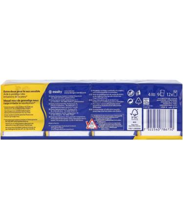 Tempo Handkerchiefs Plus - 4-Layer Paper Towels with Aloe Vera & Almond Oil | 108 Count (12x9) - Premium Quality for International Shipping - Buy Online on GoSupps.com