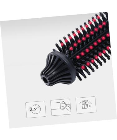 Mikinona Travel US Barrel Heated Curler Brush Ceramic Hair Long Iron Hot for Plug Curling Styler with - Buy Online on GoSupps.com