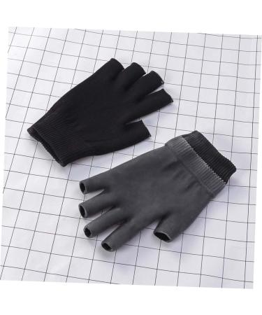 Healeved 1 Pair Gel Gloves Black Gloves Moisturizing Gloves Hydrating Glove Mositurizing Glove Glove Spa Glove Apparel Fingerless - Buy Online on GoSupps.com