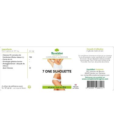 Raspberry Ketones - 180 Capsules dosed at 347 mg | Hunger Control - Limits Weight Gain - Food Supplement Men and Women | Made in France - Buy Online on GoSupps.com