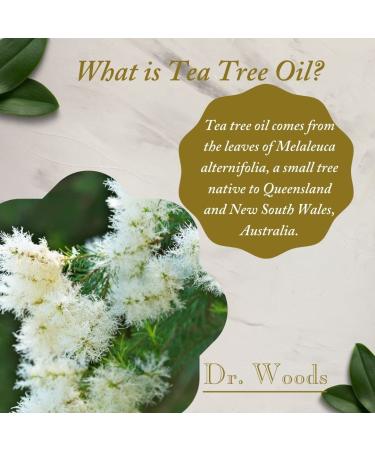 Dr. Woods Shea Vision Tea Tree Liquid Facial Cleanser - Organic Shea Butter 8 oz | Enhance Your Skin Care Routine - International Shipping Available - Buy Online on GoSupps.com