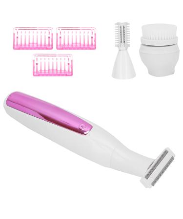 Ladies Shaver Purple Red Bikini Trimmer for Cutting Eyebrow Hair for Facial Cleansing