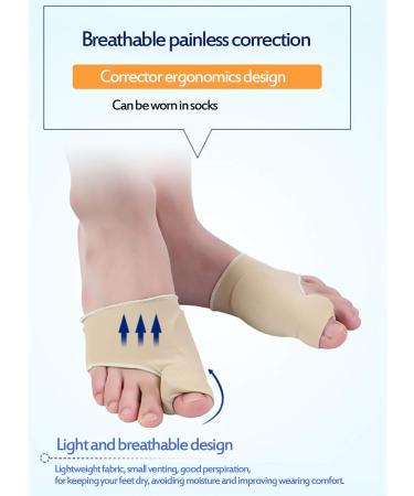 Ranvi Toe Separator Foot Pad - 2-Piece Soft Silicone Manicure Set in Skin Color | Ideal for Pain Relief & Comfort - Buy Online on GoSupps.com