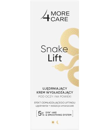 More4Care Snake Lift Firming Eye and Eyelid Smoothing Cream 35 ml - Buy Online on GoSupps.com