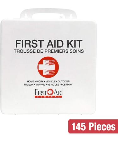First Aid Central AZ-APFAKP All-Purpose Emergency First Aid Kit For Home Work and Travel 145 Pieces - Buy Online on GoSupps.com