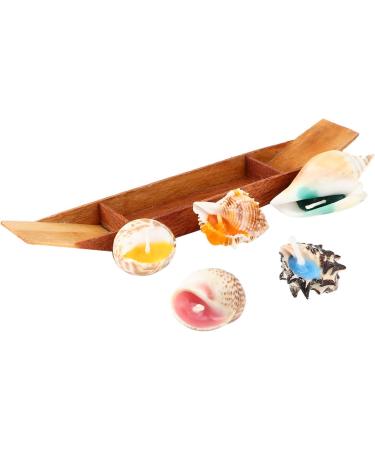 5 PCS Conch & Boat Scented Candles Set | Long Lasting Aromatherapy Gift for Women | Perfect for Mother's Day Birthdays & Valentine's Day - Buy Online on GoSupps.com
