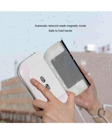Double-Sided Window Cleaner Magnetic Glass Wiper Cleaning Tools with Anti-Falling Rope Washing Brush for Residential Windows High-Rise Buildings - Buy Online on GoSupps.com