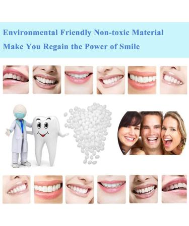 Dentures Braces Incisor Stickers DIY Restoration Kit, Snap-On Veneers for Missing Teeth - Painless Dental Repair Solution - Buy Online on GoSupps.com