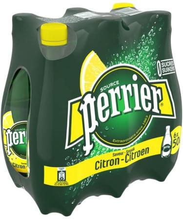 Perrier Sparkling Water with Lemon Aroma 6 x 50 ml Sold Per Unit - Buy Online on GoSupps.com